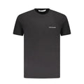 Maglietta girocollo Trussardi da uomo, colore grigio scuro/antracite, in cotone di alta qualità. Design minimale e pulito con logo testuale bianco sul petto, ideale per un look casual-chic.