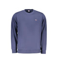 Felpa girocollo da uomo Norway in cotone leggero blu. Design minimalista con logo ricamato, ideale per lo sport e il tempo libero.
