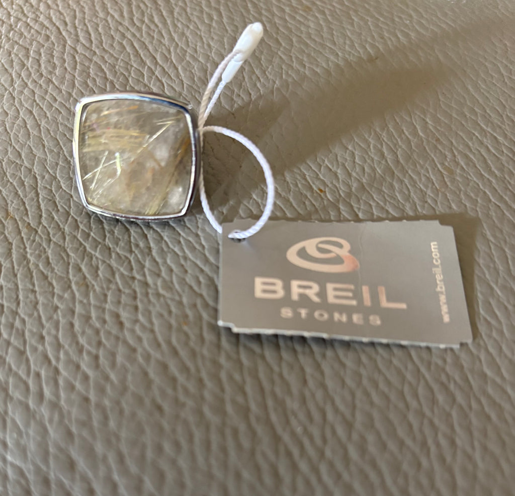 Breil ring with stone